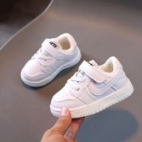 Children's sports shoes boys and girls board new spring and autumn baby running shoes single or pure cotton kids toddler shoes