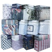 Set of 6 Lodge Printed Super Soft Microfiber Sheets. Beautiful patterns inspired by nature, comfortable four-season sheets