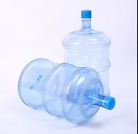 PC 5 ​​gallon water bottle custom printing label mineral water bottle 55mm 5 gallon empty mineral water bottle