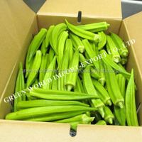 Frozen okra, delicious, best price in Vietnam - 2022 IQF okra premium food