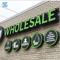 Architectural LED Acrylic Outdoor Sign Front Lighted 3D Stainless Steel Alphabet LED Alphabet Light