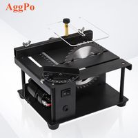 Woodworking cutter table saw for wood metal and plastic, portable electric table saw with router
