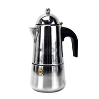 Small 100ml Espresso Machine Stainless Steel Mocha Coffee Pot