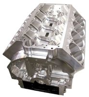 417 aluminum engine block now available in billet and raw casting