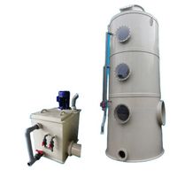 Industrial Commercial Exhaust Dust Filter Exhaust Gas Scrubber, Scrubber