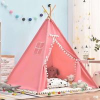 Sweet Girls Princess Castle Pomp Play Tent Sleeping Indian Tent Tent Indoor Outdoor Kids Play Tent