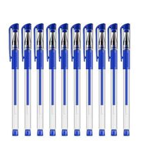 Factory 0.5mm cheap gel pen student office supplies gel pen black gel pen with logo customization