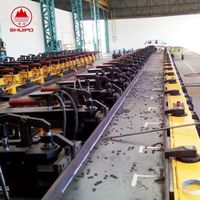 Semi-trailer beam welding machine/trailer longitudinal beam production line