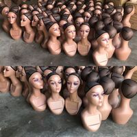 Wholesale custom makeup wig wig mannequin strap shoulder mannequin wig display mannequin head hair exhibition