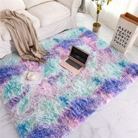 Kids Playroom Rug Warm Soft Faux Fur Luxury Rug Plush Throw Blanket Baby Room Rug Baby Crawling Rug