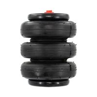 3b2400 w/ 3/8 - 16unc Coil Pickup Truck Air Suspension Parts 146MMx3 Triple Convoluted Air Spring