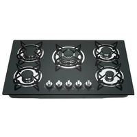 Five-burner gas stove commercial gas stove burner countertop kitchen stove five-burner gas stove
