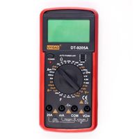 DT9205A Digital Multimeter AC/DC Transistor Tester Electrical NCV Tester Professional Analog Auto Range Multimeter