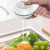 Portable Wireless Magnetic Charge Fruit Washer Vegetable Bubble Washer Small Kitchen Appliance Cleaner