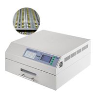 New product T962A reflow soldering furnace special economical wave peak reflow soldering furnace T-962A for pcb soldering