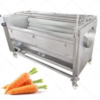 Carrot Potato Cassava Sweet Potato Cleaning and Peeling Machine