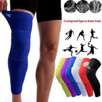 Sports anti-collision knee pads breathable non-slip honeycomb knee pads basketball leg compression sleeve protector