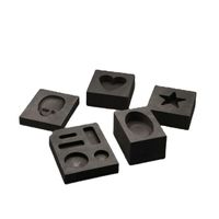 High-purity graphite special-shaped molds for casting gold, silver, copper, aluminum and other metals