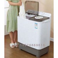 Hot Sale 10kg Semi-automatic Double Tub Electric Washing Machine Simple Control Regular Type Washing Machine
