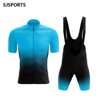 Custom Men's Cycling Jersey Yellow Cycling Suit Set Cycling Shorts Pants Road Bike Clothes Set Mtb Maillot Culotte