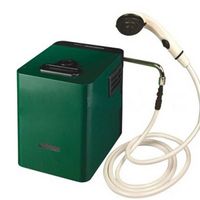 Portable outdoor gas water heater