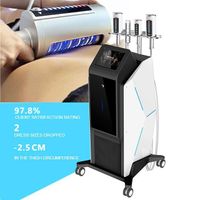 Effective therapy machine with 4 handles with 8D Beatylizer ball with Slimspheres endo massage roller
