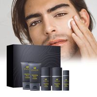 Own Brand Essential Anti Acne Moisturizing Regular Facial Cleanser Men Dual Use Facial Cleanser Skin Care Set