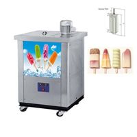 Popsicle Maker Stick Cream Pop Commercial Automatic Ice Cream Small Mold Ce Approved Complete USA Popsicle Making Machine