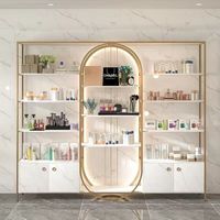 New Design Salon Display Rack Retail Store Wooden Display Rack Modern Design Lowest Price
