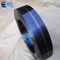 Blue polished steel strip tempered hardened 65mn spring steel plate