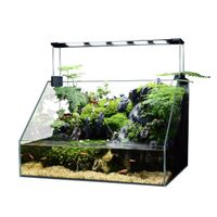 Wholesale ultra clear glass amphibious fish tank aquarium