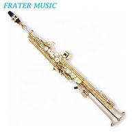 Premium Straight Soprano Saxophone, Copper Body, Glossy/Matte Finish (JSST-930)