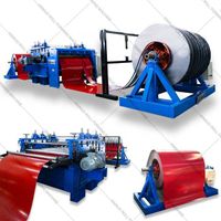 Simple slitting machine coil metal steel slitting machine