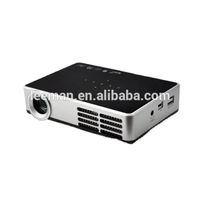 Leeman DLP-600W 3D Projector Built-in android4.2.2 wifi Convert 2D to 3D Projector Active Real Full HD 3D Projector