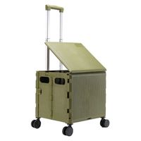 Portable Express Picnic Car Trolley Cart Trailer Folding Shopping Cart Suitcase