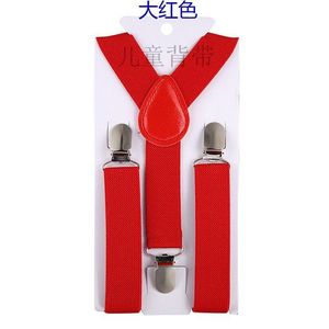 Girls Baby Elastic Adjustable Suspenders Y Shaped Suspenders Sturdy Metal Clips