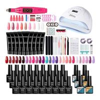 Poly Nail Gel Polish Color Extension Set Nail Art Set Nail Art Private Label Gel Polish Set UV Gel Wholesale Supplies