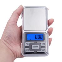 HEDAO Hds-02-500g/0.1g Digital Sleeve Pearl Diamond Scale Electronic Weight Scale Digital Display Polygon 1kg Scale 37*15mm