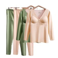 Long-sleeved Mommy Maternity Nursing Pajamas Set Maternity Pajamas Breastfeeding Pajamas 2pcs/set