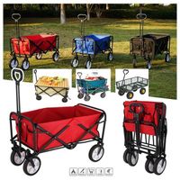 Black Red Adjustable Heavy Duty Collapsible Folding Utility Vehicle Caravan Outdoor Camper Beach Picnic Foldable Camper