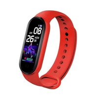 Men Ladies Android IOS Smart Bracelet Screen Touch Smart Bracelet Fitness Tracker Smart Bracelet M5