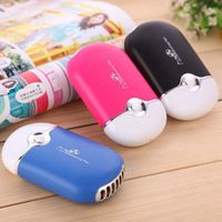 2022 Portable Bladeless USB Mini Fan Air Cooler OEM Painted Rechargeable Handheld Bladeless Fan