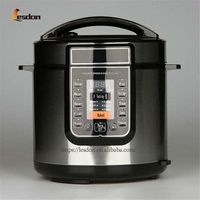 Professional factory hot sale 6L large multifunctional stainless steel pot pressure cooker/