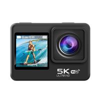 Hot selling US best selling camara go pro 9 OEM touch dual screen real EIS live broadcast 5K action camera