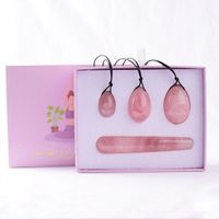 factory rose quartz yoni egg female egg good price