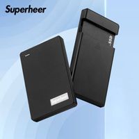 External USB Hard Drive Case Sata Hdd Ssd Case 2 5 Black Condition Plastic Support Function Material Source Transfer