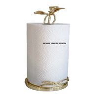 Cherry Blossom Leaf Designer Paper Towel Holder Wholesale Trendy Towel Holder