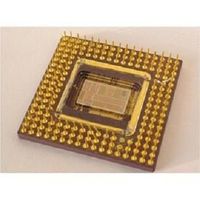 Intel Pentium Pro Ceramic CPU, CPU CERAMIC PROCESSOR gold needle recycling waste