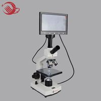 Pig artificial insemination and sperm observation with video LCD screen bio-digital microscope