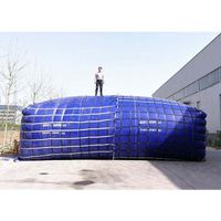 Large high-strength agricultural water bladders for irrigation